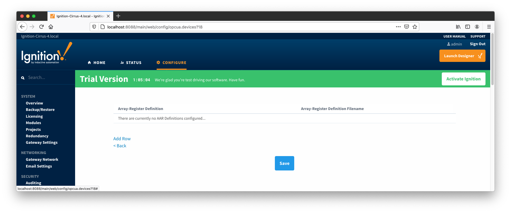 MQTT Modules for Ignition 8.x > EFM ABB Totalflow Quickstart > EFM ABB Totalflow Array-Register Definitions Empty Panel.png