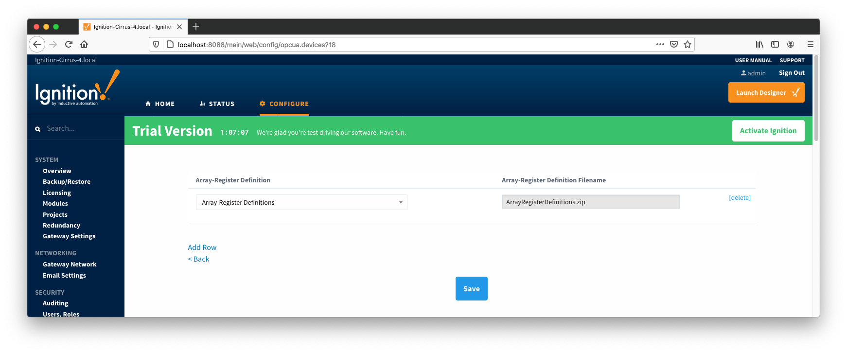 MQTT Modules for Ignition 8.x > EFM ABB Totalflow Quickstart > EFM ABB Totalflow Array-Register Definitions Panel.png