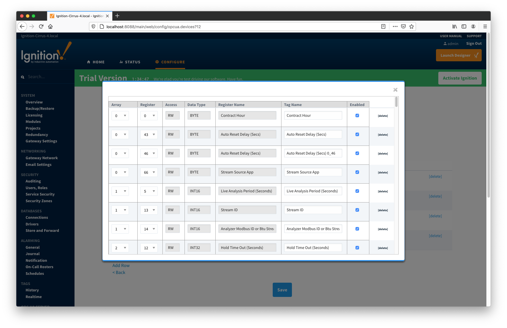MQTT Modules for Ignition 8.x > EFM ABB Totalflow Quickstart > EFM ABB Totalflow Default Array-Register Template Entries.png