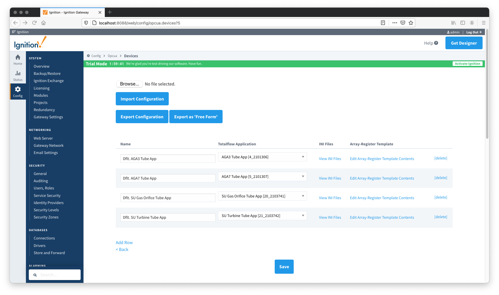 MQTT Modules for Ignition 8.x > EFM ABB Totalflow Quickstart > EFM ABB Totalflow Default Array-Register Templates.png
